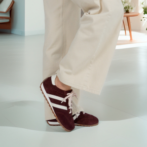  Bordowe sneakersy barefoot 1121 Bioeco by Arka
