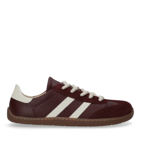  Bordowe skórzane sneakersy barefoot 1132 Bioeco by Arka