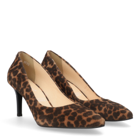  Panterkowe welurowe szpilki 6622 Bioeco by Arka