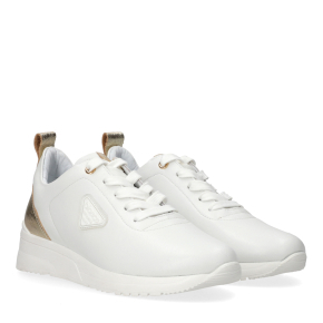  Białe skórzane buty sportowe 6749 Bioeco by Arka