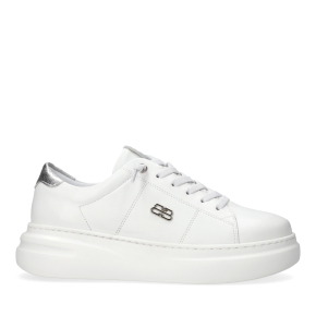  Białe skórzane sneakersy 6899 Bioeco by Arka