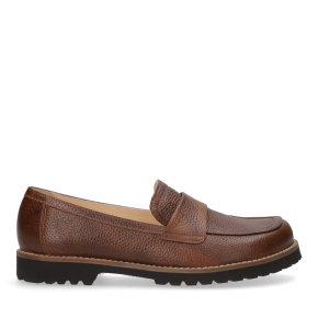  Brązowe skórzane mokasyny Barefoot 6920 Bioeco by Arka