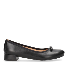 Czarne skórzane baleriny 1052 Bioeco by Arka