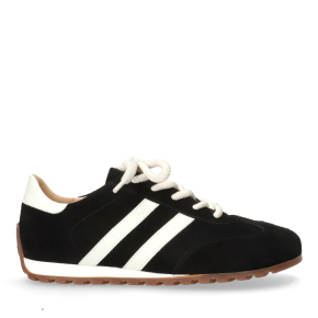 Czarne nubukowe sneakersy barefoot 1121 Bioeco by Arka