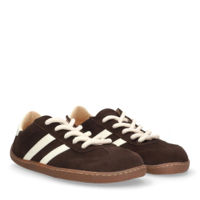 Brązowe welurowe sneakersy barefoot 1132 Bioeco by Arka