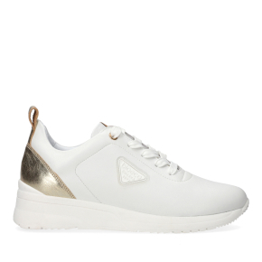 Białe skórzane buty sportowe 6749 Bioeco by Arka