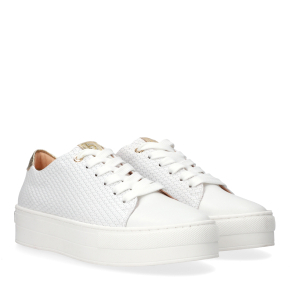 Białe buty sportowe 6755 Bioeco by Arka