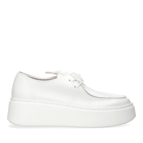 Białe skórzane sneakersy 6766 Bioeco by Arka