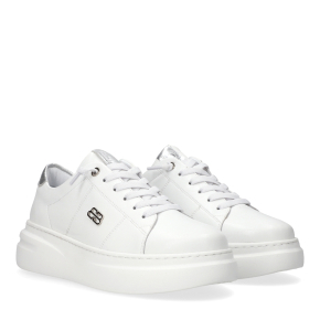 Białe skórzane sneakersy 6899 Bioeco by Arka