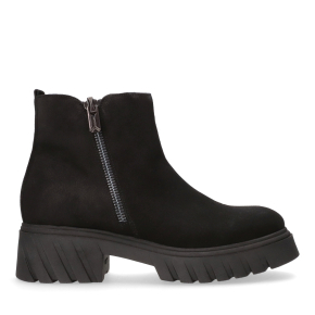 Czarne skórzane botki 7858 Bioeco by Arka
