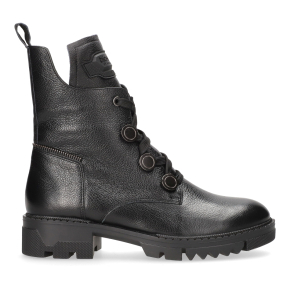 Czarne skórzane botki 7914 Bioeco by Arka
