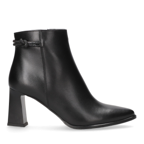 Czarne skórzane botki 7983 Bioeco by Arka