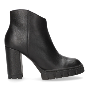Czarne skórzane botki 8057 Bioeco by Arka